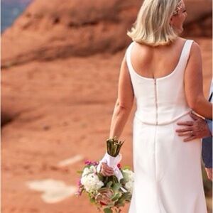 2 Piece Wedding Dress